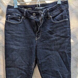Black Denver Hayes Curve-Tech "Hanna" High rise Jeans (8 x 34)
